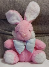  Peluche pupazzo vintage coniglio coniglietto rossa GióGiò 20 cm