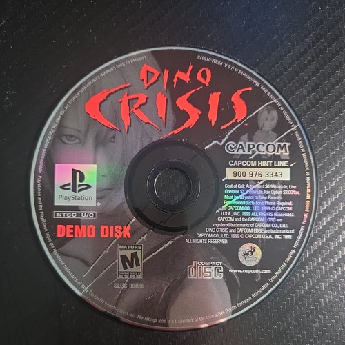 Disco demo dino crisis ps1 - disco,