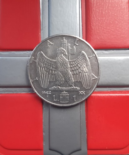 1 lira 1942 xx - ,