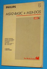Manuale Philips MSX2-Basic + MSX-Dos - MSX 2 MSX - PAL