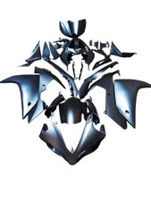 Carena completa (24 pezzi) nero opaco per Yamaha YZF-R1 2007-2008 RN19