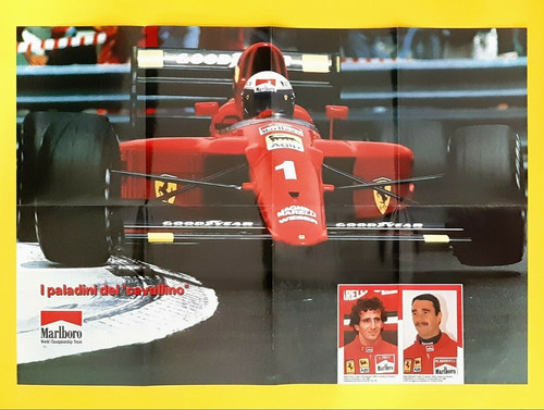 Poster vintage ferrari - vintage, f1