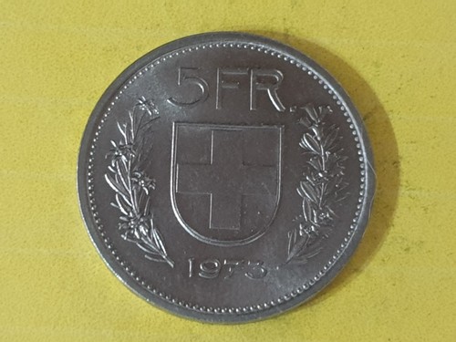 Moneta svizzera franchi 1973 - svizzera, 5