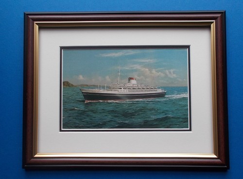 Framed shipping print - shipping,