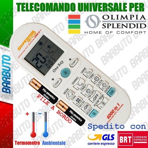 Telecomando per climatizzatori - telecomando,