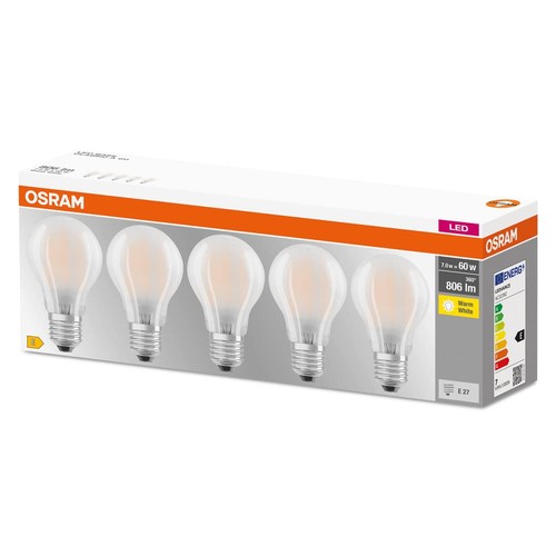 Osram lampadine led goccia - goccia,, 7w
