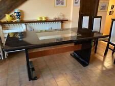 Tavolo laccato nero lucido per 6/8 persone