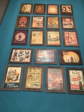 19 QUADRI IN LEGNO PER PUB VENDO IN BLOCCO