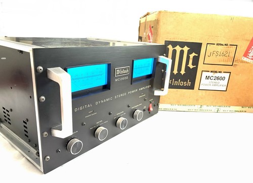 Mcintosh mc2600 stereo - mc2600, power