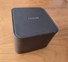 Damiani- Scatola per orologio in cuoio fatta a mano