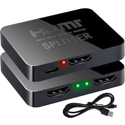 Splitter hdmi 2 out - splitter,