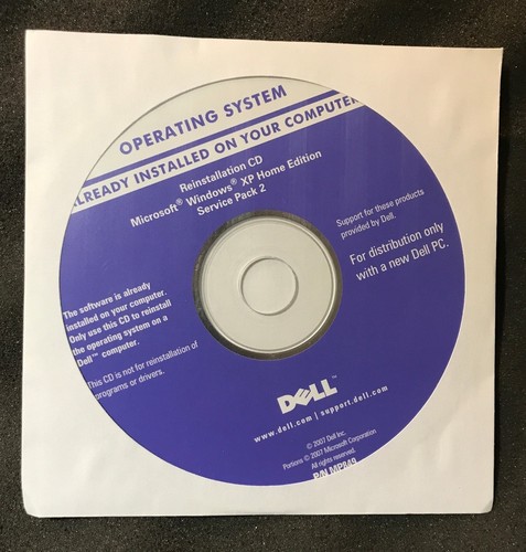 Reinstallazione dell - cd, di