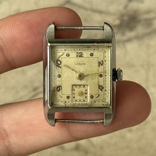 Orologio vintage lanco - vintage,
