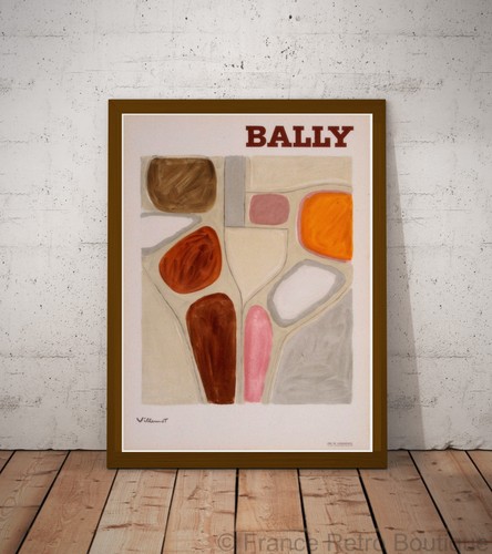 Poster affiche bally abstraite - poster-affiche,