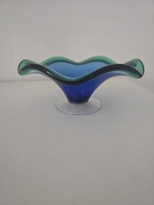 portafrutta centrotavola Vintage Vetro Di Murano