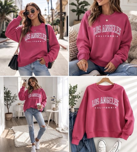 Felpa maglione los angeles - felpa,