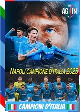 DIARIO NAPOLI DATATO 2025-26 CELEBRATIVO SCUDETTO 2025