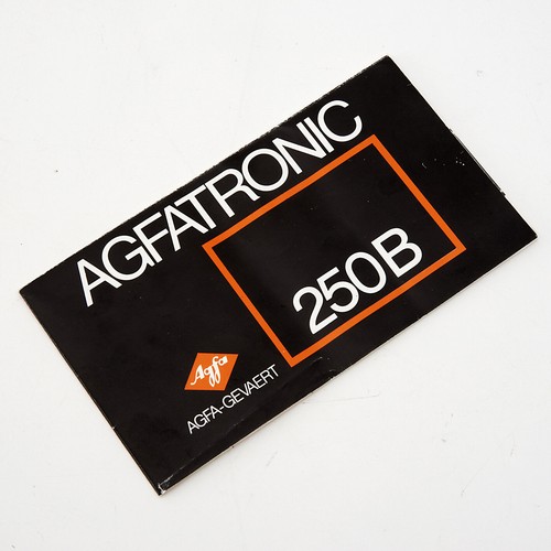 Agfatronic 250b flash - agfatronic,