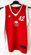 MAGLIA SHIRT CANOTTA BASKET PALLACANESTRO Champion 11/12 anni Bambino Rossa