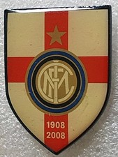 Distintivo calcio ⚽ INTER ⚫️? CENTENARIO spilla COMMEMORATIVA❗️pin UFFICIALE❗️ 
