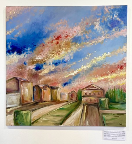 Quadro olio tela firmato - ad,