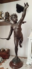 Antiquariato:statua in bronzo raffigurante Cupido