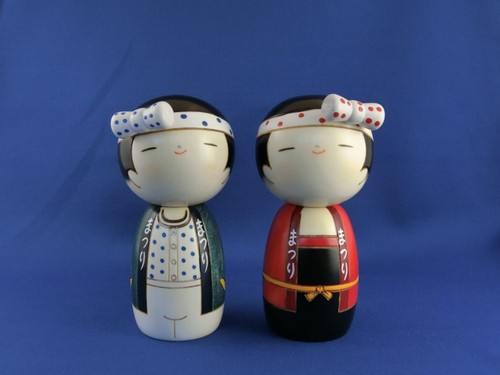 Kokeshi usaburo wasshoi - kokeshi,