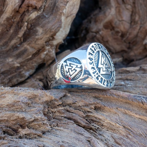 Anello odino argento 925 - odino,