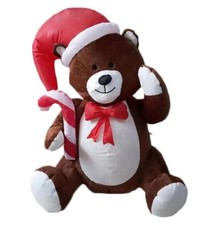 x Orso Teddy Gonfiabile Natale