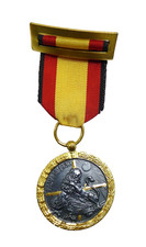 MEDAGLIA MILITARE VENTENNIO GUERRA DI SPAGNA 1936 ARRIBA ESPANA