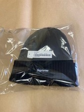 Supreme Overdyed Beanie Black