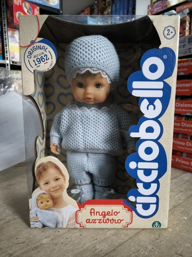Cicciobello angelo azzurro - azzurro,