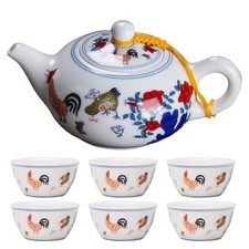  1 set di tazze per teiera in