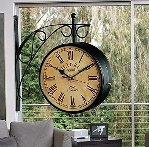 Antico orologio stazione - antico,