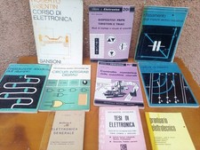 Libri Radio Elettronica D'altri Tempi Vintage .Manuali Rivista Lotto 