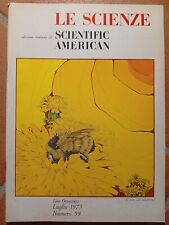 Le Scienze (Scientific American ed. ITA) N. 59 - Rivista Luglio 1973