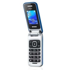 BRONDI FOX CELLULARE GSM APERTURA A CONCHIGLIA DISPLAY A COLORI 1.77" AZZURRO