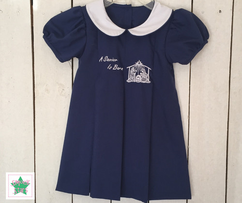 Vestito natalizio bambina