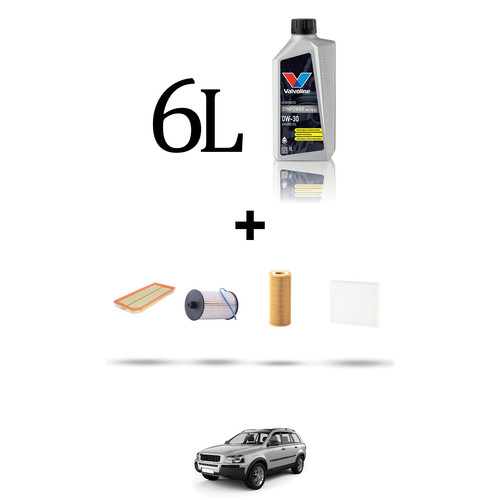Hoffcar kit tagliando filtri - kit,