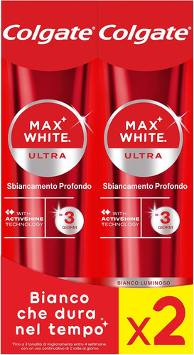 Dentifricio sbiancante max - dentifricio,