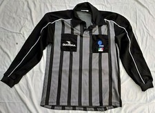 Maglia Calcio DIVISA ARBITRO DIADORA Italia Shirt Referee Schiedsrichter GRIGIO