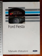 LIBRETTO MANUALE USO MANUTENZIONE FORD FIESTA - 1992 AUTO D'EPOCA VINTAGE