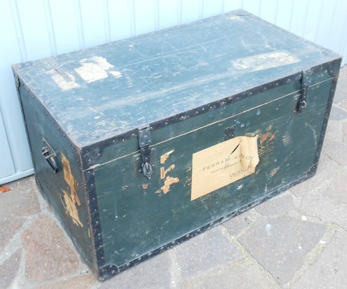 Baule militare antico - baule, da
