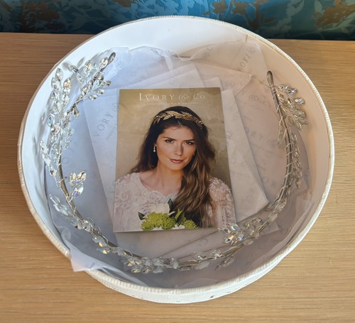 Avorio tiara da sposa - tiara,