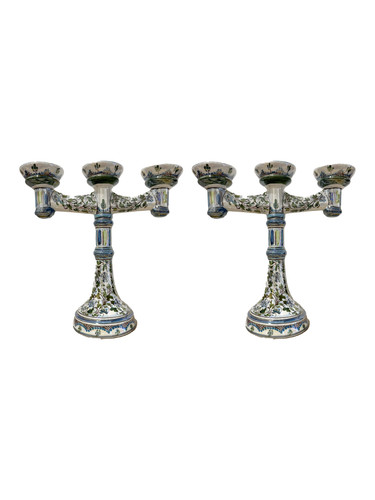 Set candelabri ceramica di - set,