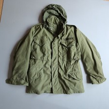Vtg Steel Zip M65 OG107 Coat