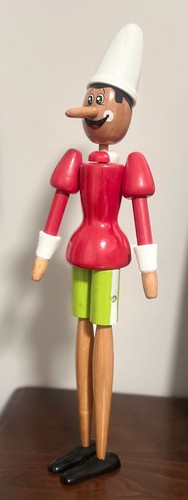 Pinocchio articolato legno - pinocchio,