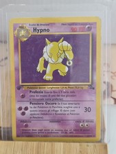 Pokemon Hypno 23/62 Fossil Rara Prima Edizione Wizards ITA