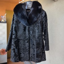 Pelliccia Persiano Nero Con