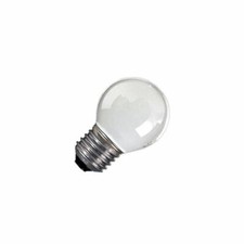 Lampadina sferetta goccia ridotta smerigliata E27 60w Osram incandescenza